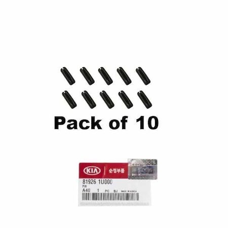 Oem OEM: Roll Pins for KIA Flip Key Remotes, PK 10 RP-KIA-1U000